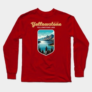 USA - NATIONAL PARK - YELLOWSTONE - Yellowstone Lake - 1 Long Sleeve T-Shirt